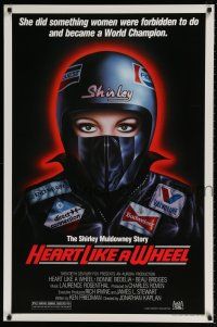 5z392 HEART LIKE A WHEEL 1sh '83 Bonnie Bedelia as drag racer Shirley Muldowney!