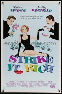 5z771 STRIKE IT RICH 1sh '90 Robert Lindsay, Molly Ringwald, John Gielgud!