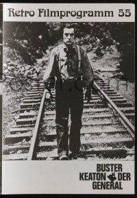 6d102 GENERAL German program R87 great different images of Buster Keaton, comedy classic!