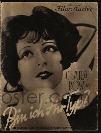 6d104 GET YOUR MAN German program '28 many different images of sexy Clara Bow & Buddy Rogers!