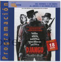 6d495 DJANGO UNCHAINED 4pg Spanish herald '13 Quentin Tarantino, Jamie Foxx, Leonardo DiCaprio