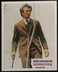 6s306 MAGNUM FORCE 17 French LCs '74 Clint Eastwood is Dirty Harry, Hal Holbrook, Robert Urich!