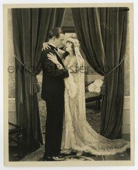 7m709 PART TIME WIFE deluxe 8x10 still '25 romantic close up of Alice Calhoun & Robert Ellis!