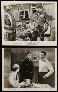 8h605 GREAT ESCAPE 8 8x10.25 stills '63 Attenborough. Bronson, Garner, John Sturges WWII!