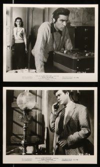 8h401 TRIPLE DECEPTION 11 8x10 stills '57 directed by Guy Green, Michael Craig, Barbara Bates!