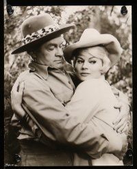 8h313 CALL ME BWANA 12 English 7.5x9.25 stills '63 wacky images of Bob Hope & Anita Ekberg!