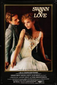 9c714 SWANN IN LOVE 1sh '84 Volker Schlondorff's Un Amour de Swann, Jeremy Irons, Ornella Muti!