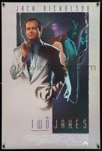 9k794 TWO JAKES int'l 1sh '90 cool art of smoking Jack Nicholson by Rodriguez!