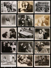 9m267 LOT OF 65 8x10 STILLS '40s-80s a variety of great movie scenes & portraits!