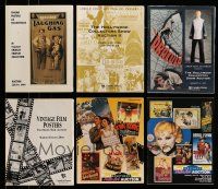 9m101 LOT OF 6 MOVIE POSTER AUCTION CATALOGS '94-95 filled with images of the best movie posters!