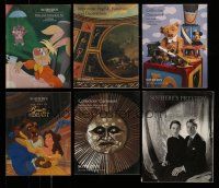 9m099 LOT OF 6 SOTHEBY'S AUCTION CATALOGS '92-98 movies, rock 'n' roll & other memorabilia!