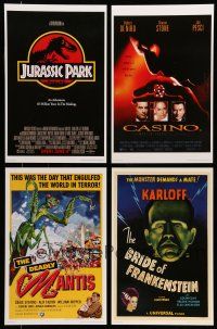 9m187 LOT OF 4 UNIVERSAL MASTER PRINT POSTERS '01 Bride of Frankenstein, Casino, Deadly Mantis!