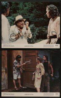 2w332 ROMANCING THE STONE 8 color 11x14 stills '84 Michael Douglas, Kathleen Turner, Danny DeVito!