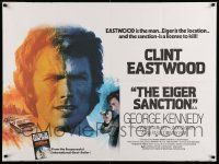 3x108 EIGER SANCTION British quad '75 Clint Eastwood's job was to find him & kill him, Mascii art!