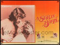 3x113 STAR IS BORN British quad '77 Kris Kristofferson, Barbra Streisand, rock 'n' roll!