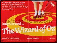 3x114 WIZARD OF OZ British quad R06 Victor Fleming, Judy Garland all-time classic!