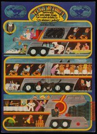 3x144 BIG BUS Czech 12x16 '78 Meisner art, the first disaster movie where everyone dies laughing!