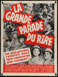 3x457 MGM'S BIG PARADE OF COMEDY French 24x32 '64 W.C. Fields, Marx Bros., Abbott & Costello!