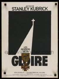 3x514 PATHS OF GLORY French 15x20 '75 Stanley Kubrick, cool different art by Jouineau Bourduge!