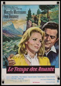 3x516 PLACE FOR LOVERS French 15x22 '69 Amanti, Vittorio De Sica, Faye Dunaway, Mastroianni!