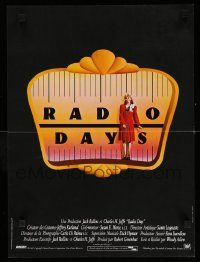 3x518 RADIO DAYS French 15x20 '87 Woody Allen, Seth Green, Dianne Wiest, New York City!