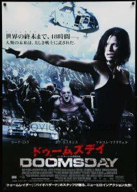 3x774 DOOMSDAY DS Japanese 29x41 '09 Rhona Mitra, sci-fi, mankind has an expiration date!