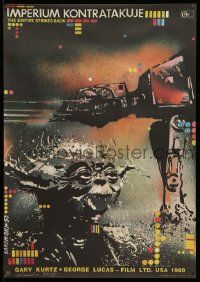 3x216 EMPIRE STRIKES BACK signed limited edition Polish reprint 19x27 '15 by artist Lakomski, 39/50