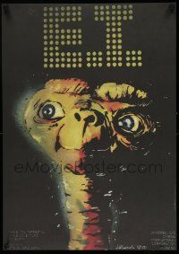 3x215 E.T. THE EXTRA TERRESTRIAL signed limited edition Polish 19x27 '15 by artist Lakomski, 13/50!