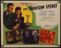 4c378 PHANTOM SPEAKS style A 1/2sh '45 directed by John English, Richard Arlen, Lynne Roberts!