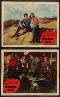 4f752 WALKING HILLS 4 LCs '49 Randolph Scott, Ella Raines, directed by John Sturges!