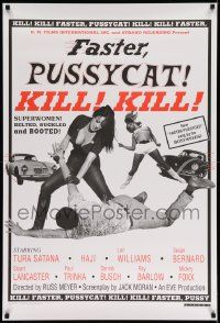 4k308 FASTER, PUSSYCAT! KILL! KILL! 1sh R95 Russ Meyer's ode to the violence in women, Tura Satana