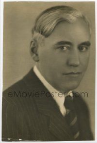 4s144 MACK SENNETT deluxe 7x10.75 still '20s great head & shoulders portrait by Geo. F. Cannons!