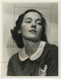 4s161 MAUREEN O'SULLIVAN deluxe 10x12.75 still '36 wonderful portrait by Clarence Sinclair Bull!