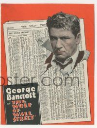 4s550 WOLF OF WALL STREET herald '29 George Bancroft gets revenge on wife Olga Baclanova!