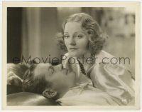 4x308 FAITHLESS 8x10.25 still '32 romantic close up of Tallulah Bankhead & Robert Montgomery!