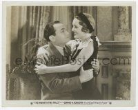 4x604 MAN WITH TWO FACES 8x10.25 still '34 c/u of Edward G Robinson hugging happy Mary Astor!