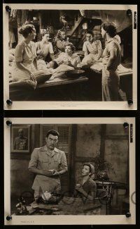 5d680 THREE CAME HOME 6 8x10 stills '49 images of Claudette Colbert, women without their men!