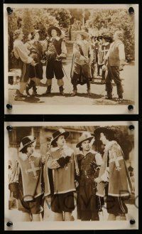 5d682 THREE MUSKETEERS 6 8x10 stills '35 Walter Abel as D'Artagnan, Heather Angel, Alexandre Dumas