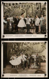 5d896 TOP BANANA 3 color 8x10 stills '54 great images of wacky Phil Silvers & stage scenes!