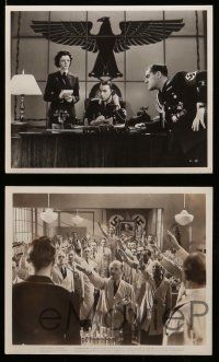 5d393 UNDERGROUND 10 8x10 stills '41 Mona Maris, Nazis Hans Schumm & Martin Kosleck!