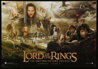 5f053 LORD OF THE RINGS TRILOGY Swiss '03 Peter Jackson, Tolkein, cool montage image!