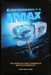 5t610 IMAX 3D DS 1sh '00s Image Maximum, cool advertisement from the theaters, 3D!