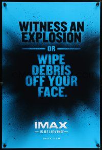 5t615 IMAX DS 1sh '00s Image Maximum, witness an explosion or wipe debris off your face!