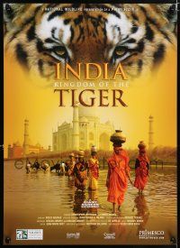 5t616 INDIA: KINGDOM OF THE TIGER 27x38 1sh '02 Bruce Neibaur, Christopher Heyerdal, Smriti Mishra