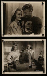 5x381 TRIPLE THREAT 10 8x10 stills '48 Richard Crane, pretty Gloria Henry, football!