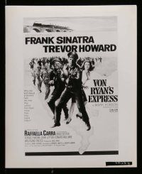 5x721 VON RYAN'S EXPRESS 5 8x10 stills '65 Frank Sinatra, Trevor Howard, Raffaella Carra!