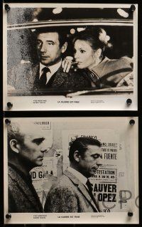 5x346 WAR IS OVER 11 8x10 stills '66 Alain Resnais' La guerre est finie, Yves Montand, Thulin!