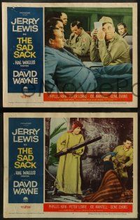 6c402 SAD SACK 8 LCs '58 wacky images of Jerry Lewis in the Foreign Legion!