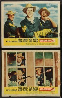 6c620 SERGEANTS 3 6 LCs '62 John Sturges, Frank Sinatra, Dean Martin & Peter Lawford!