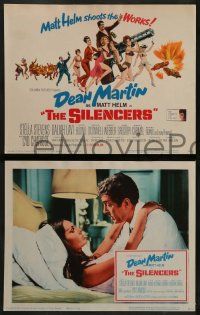 6c425 SILENCERS 8 LCs '66 Dean Martin in action w/Slaygirls & sexy Stella Stevens!